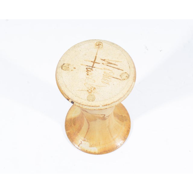 Ceramic Studio Pottery Vase by Wishon-Harrell Studios For Sale - Image 7 of 8