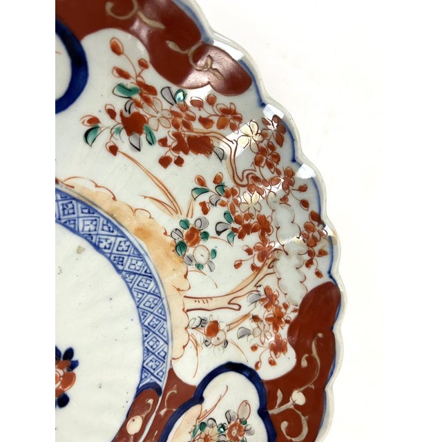 Ceramic Imari Porcelain Dishes, Japan, 19th Century, Set of 2 For Sale - Image 7 of 15