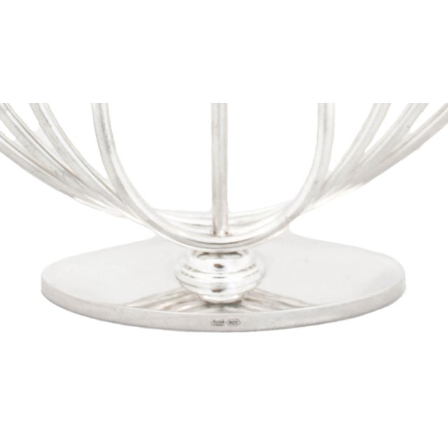 Modern 2023 Sterling Silver Menorah For Sale - Image 3 of 5