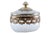Compote in Cut Glass with Cut Silver Structure and Lid Knob For Sale - Image 11 of 11