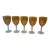 Beautiful set of four all purpose goblets from Pier 1’s gold luster collection I have taken pictures with different...
