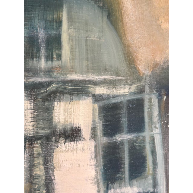 Sven A, Thatched Roof House, 1950s, Oil Painting on Canvas, Framed For Sale - Image 13 of 15