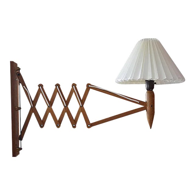 Teak Sconce by Kaare Klint for Le Klint, 1960s For Sale