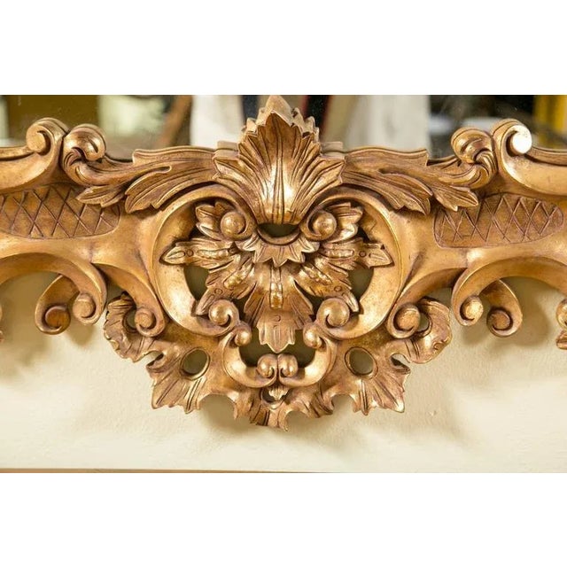 Louis XV Style, Monumental Mirror, Giltwood, Mirror, 1930s For Sale In New York - Image 6 of 8