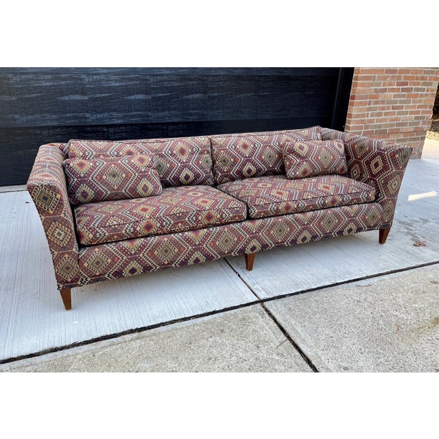 A beautiful and dimensional hand woven Kilim patterned fabric that is impossible to capture in photos. Colorful and full...