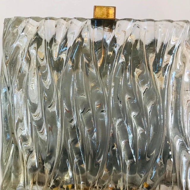Maison Arlus French 1960s Glass Wall Light For Sale - Image 11 of 12