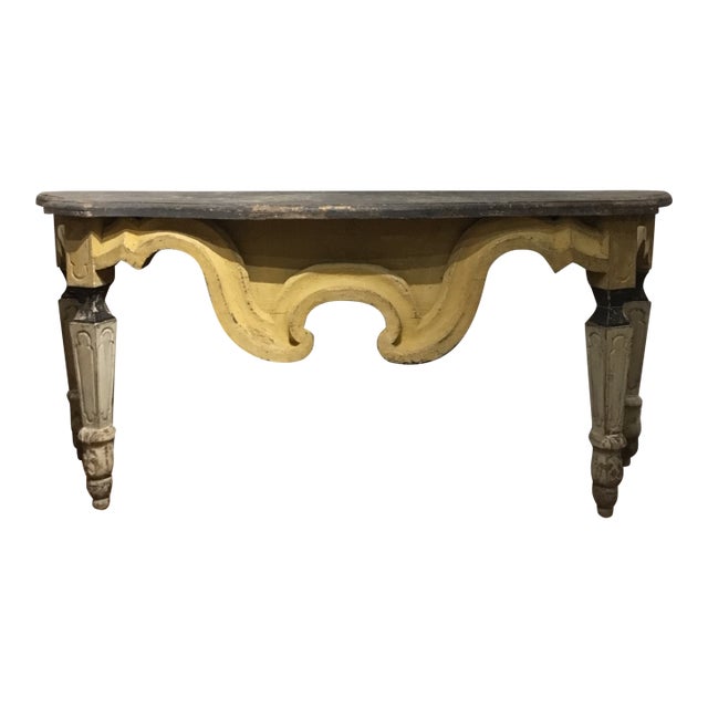 Late 19th C Italian Console - 2 Available For Sale