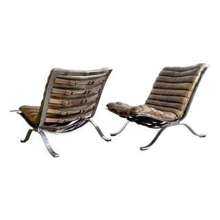 Arne Norell Ari Chairs Scandinavian Mid Century Modern - A Pair For Sale