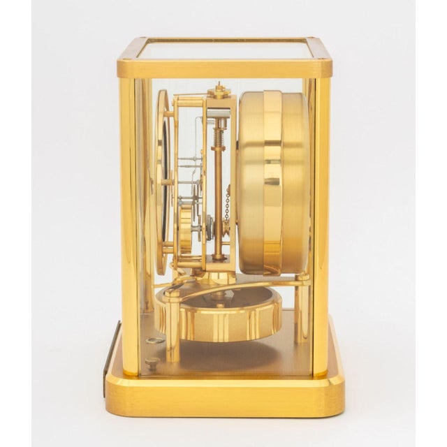 Metal Jaeger-LeCoultre Atmos "Caliber 540" Mantel Clock For Sale - Image 7 of 11