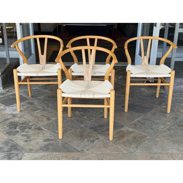 Design Plus Gallery presents a Set of Four Wish Chairs from Interior Icons. These chairs are a reproduction of the icon of...