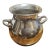 Collectible Mbahr Silver Plated Pot With Rope Handles For Sale