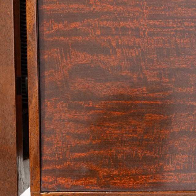 Mid 20th Century France Art Deco Brown Wood Bar Carts & Dry Bars For Sale - Image 10 of 10