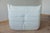 Togo Lounge Chair in White Leather by Michel Ducaroy for Ligne Roset, 1970 For Sale - Image 6 of 7