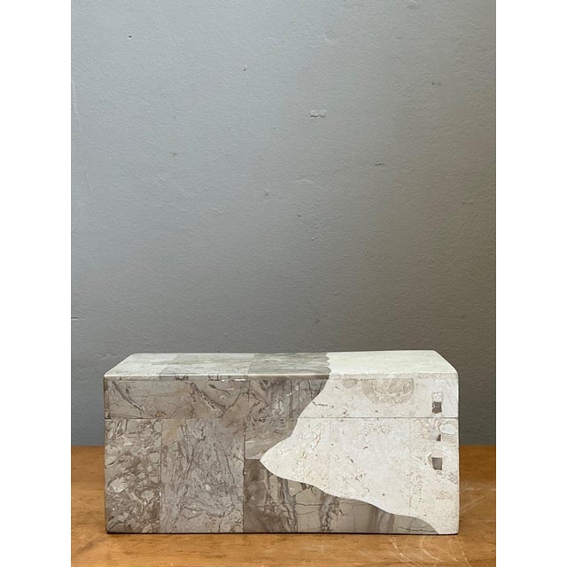 Vintage Tessellated Stone Box For Sale - Image 13 of 14