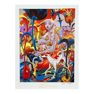 James Jean Forager Limited Edition Giclee Print , Signed & Numbered, Unframed 2019 For Sale