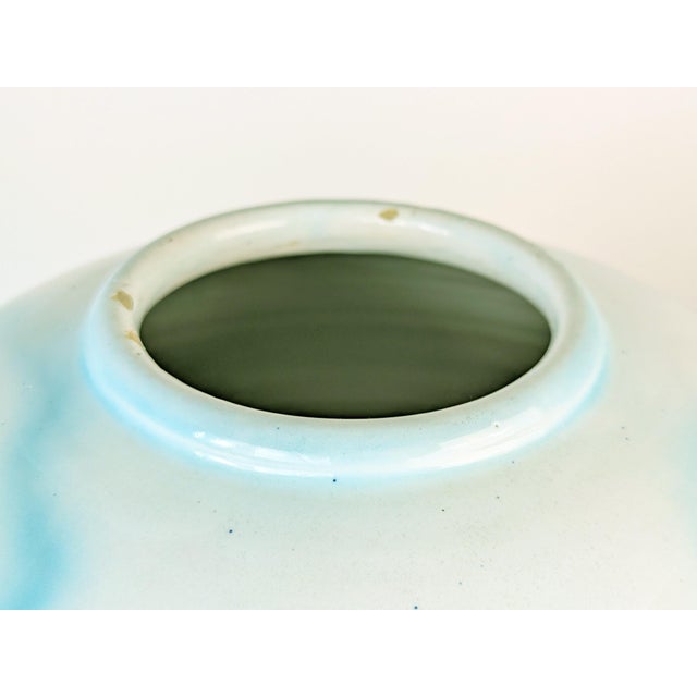 Large Hand-Painted Vase from Soesco Albisola, Italy, 1940s For Sale - Image 6 of 12