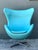 Vintage Egg Chair After Arne Jacobsen For Sale - Image 9 of 12