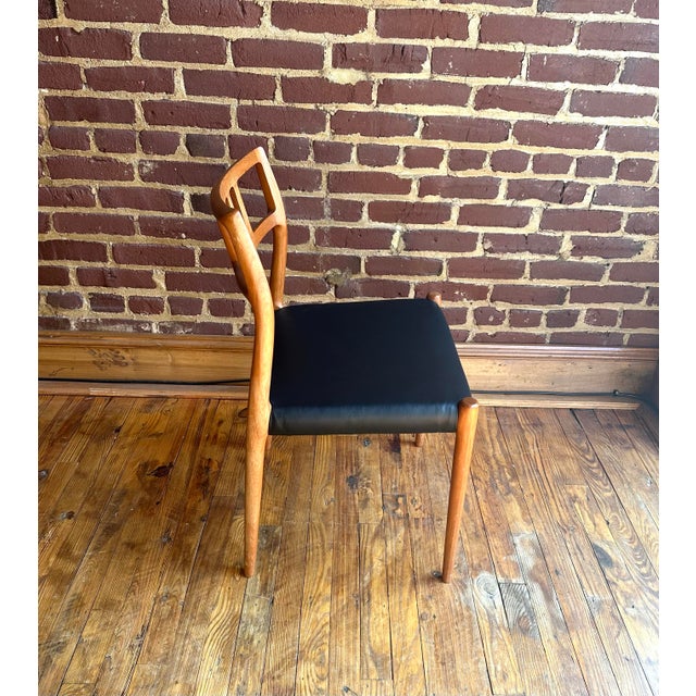 1960s Niels Moller Model 79 Mid Century Danish Modern Teak Dining Chair For Sale - Image 5 of 10