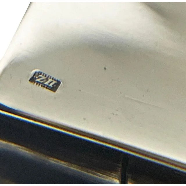 Silver Early 20th Century Silver Mounted Cut-Glass Pitcher from Gebrüder Deyhle, Schwabisch Gmund, 1890s For Sale - Image 8 of 11