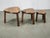 Mid-Century Modern Oak Nesting Tables, 1960s, Set of 3 For Sale - Image 10 of 11