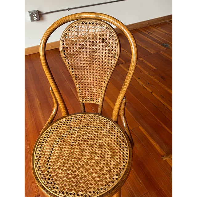 Thonet Style Bentwood Cafe Chairs, Set of 2 For Sale - Image 9 of 12