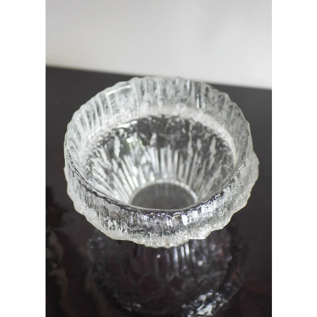 1970s Art Glass Stellaria Bowl by Tapio Wirkkala For Sale - Image 5 of 15