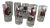 Vintage Ned King for Carwin Gilt-Rimmed Humorous Equestrian Highball Glasses - Set of 8 For Sale