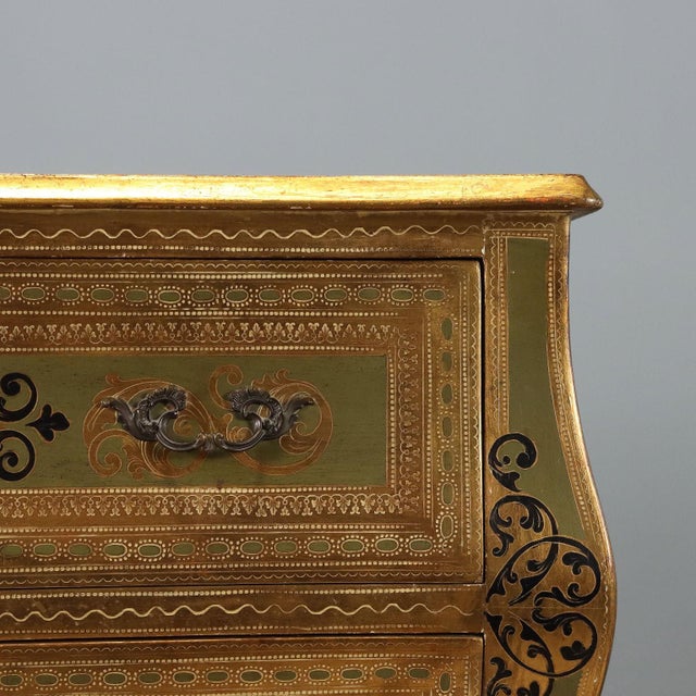 Small Chest of Drawers in Lacquered and Painted Wood For Sale - Image 5 of 10