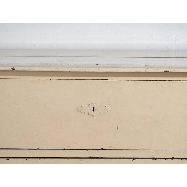 Antique Painted Pine Chest of Drawers For Sale - Image 6 of 11