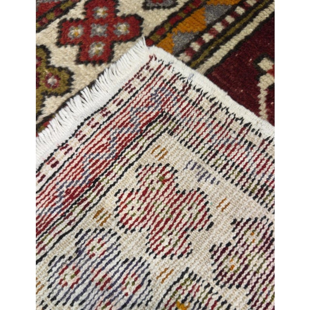 Ruby Red Early 20th Century Western Anatolian Rug For Sale - Image 8 of 8