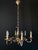 Vintage Brass Chandelier, 1960s For Sale - Image 3 of 14