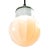Vintage Industrial White Porcelain & Opaline Glass Brass Pendant Light For Sale - Image 6 of 9