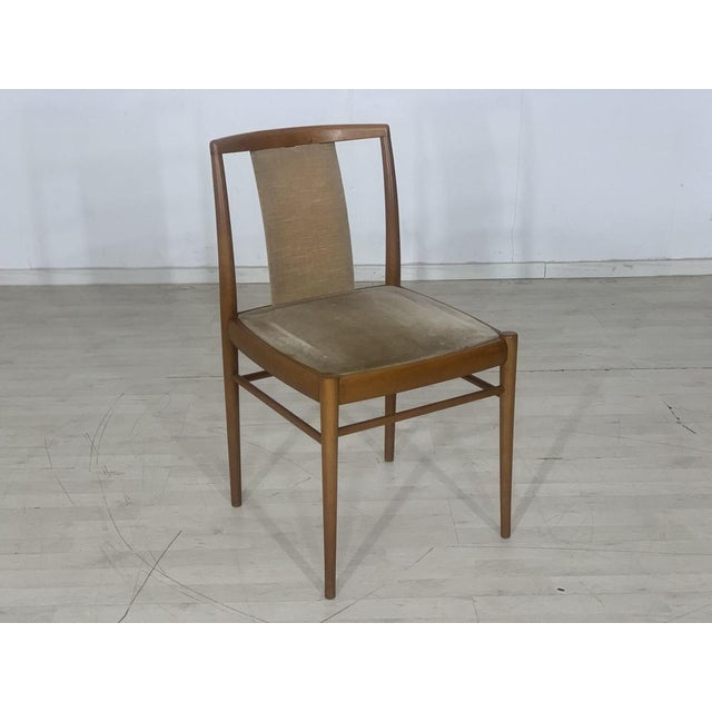 For sale is four very nice vintage chairs. • German Design • 60s • Good condition Dimensions: height: 80.5 cm seat height...