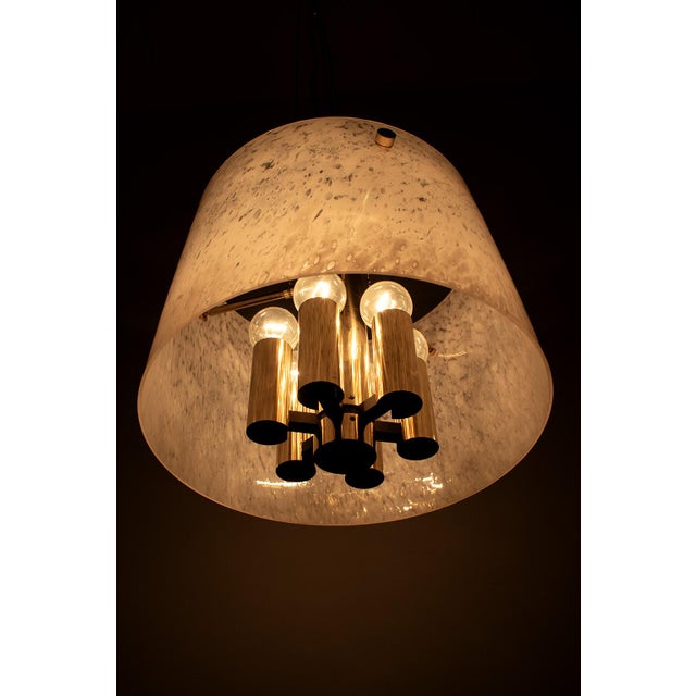 Hanging Lamp from Glashütte Limburg For Sale - Image 4 of 14