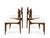 Mid Century Style Solid Walnut Butterfly Dining Chairs - Set of 6 For Sale - Image 4 of 5