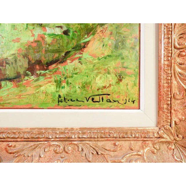 1960s Felice Vellan, Landscape, 1964, Oil Painting, Framed For Sale - Image 5 of 9