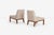 Wood Edward Wormley for Dunbar Pair of Slipper Chairs 1950s For Sale - Image 7 of 12