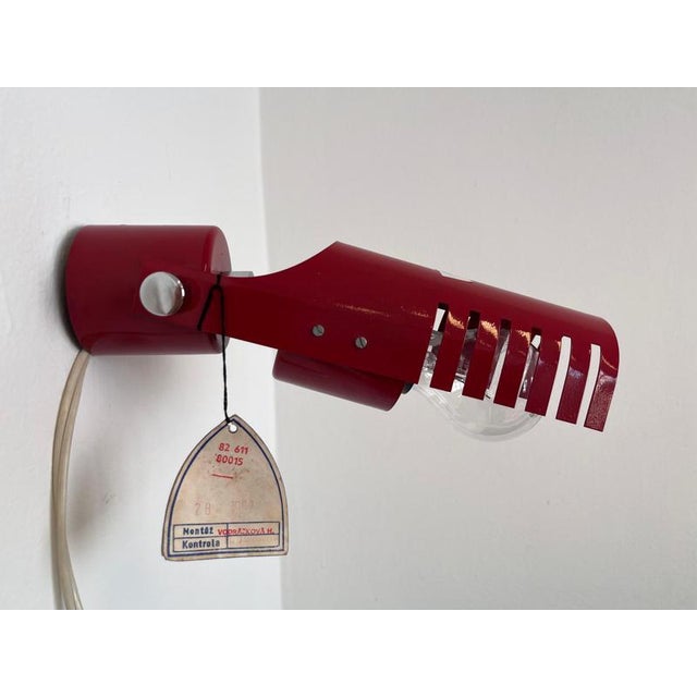 1980s Wall Lamp from Instala Decin, 1980s For Sale - Image 5 of 9