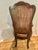 1920s Italian Hand-Carved Walnut Louis XV Double-Caned Armchair For Sale In New Orleans - Image 6 of 15