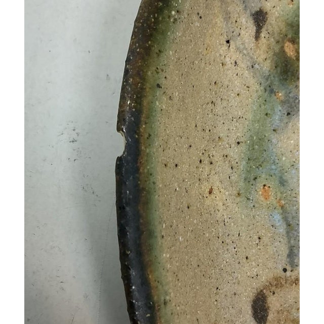 Ceramic Toshiko Takaezu Dish For Sale - Image 7 of 9