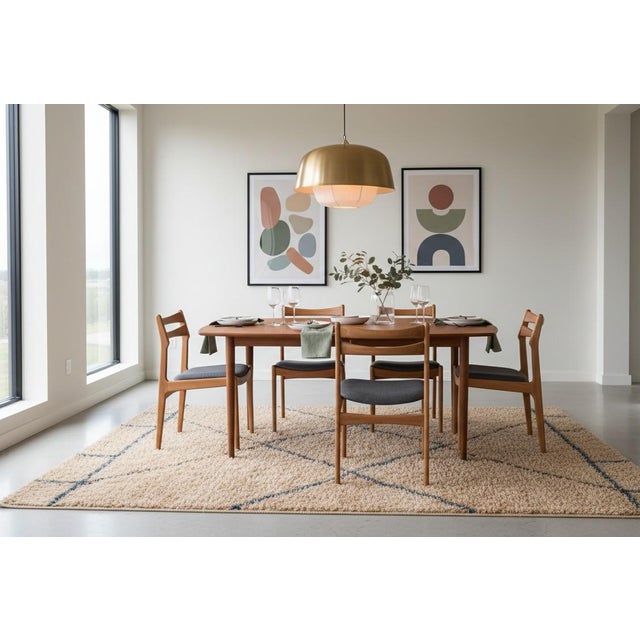 Mid-Century Modern Danish Oak Chair by Johannes Andersen for Vamo Sønderborg, 1960s, Set of 4 For Sale - Image 3 of 17