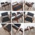Vintage Modern Armchairs Black & Walnut Tone Wood by Haworth - A Pair For Sale - Image 11 of 13