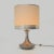 Metal Table Lamp with Fabric Shade, 1970s For Sale - Image 6 of 13