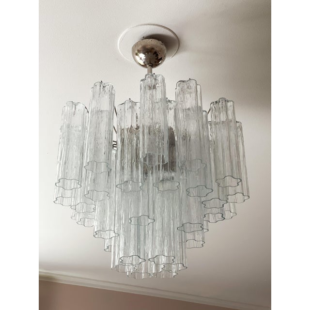 Tronchi Chandelier in Murano Glass For Sale - Image 12 of 12