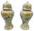 Dutch Lidded Vases from Ivora Gouda Pottery, 1915, Set of 2 For Sale