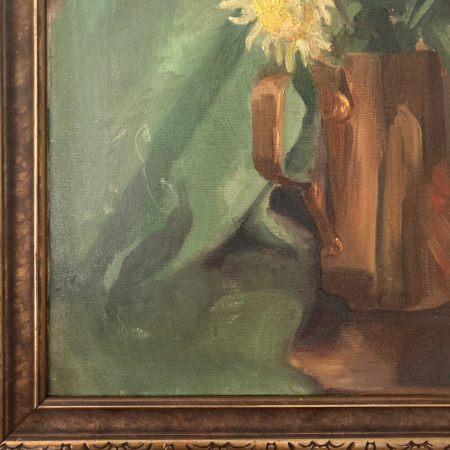 Mid 20th Century Framed Still Life Painting For Sale - Image 10 of 12