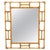 Mid-Century Rectangular Rattan and Bamboo Mirror in the style of Vivai Del Sud, Italy, 1970s For Sale - Image 14 of 14