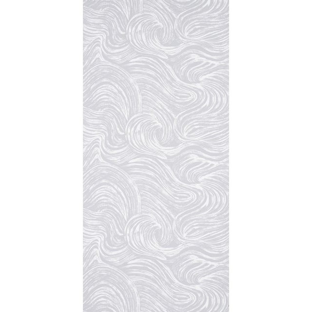 Shio's magnificent pattern evokes the curves of a wavy sea with sweeping, gestural brushstrokes that wash across this...