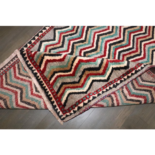 Late 20th Century Gabbeh, 3'4'' X 6' For Sale - Image 5 of 7