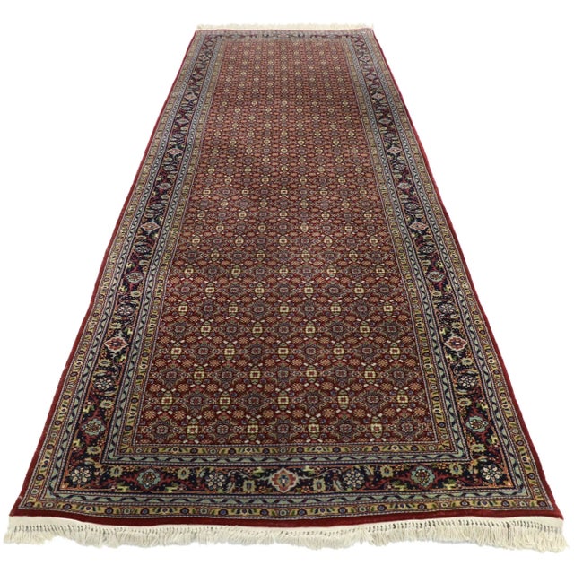 Baroque Vintage Persian Style Hallway Runner - 02'07 X 08'00 For Sale - Image 3 of 10